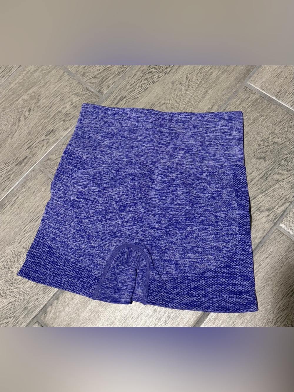 Seamless Athletic Bike Shorts - Purple
